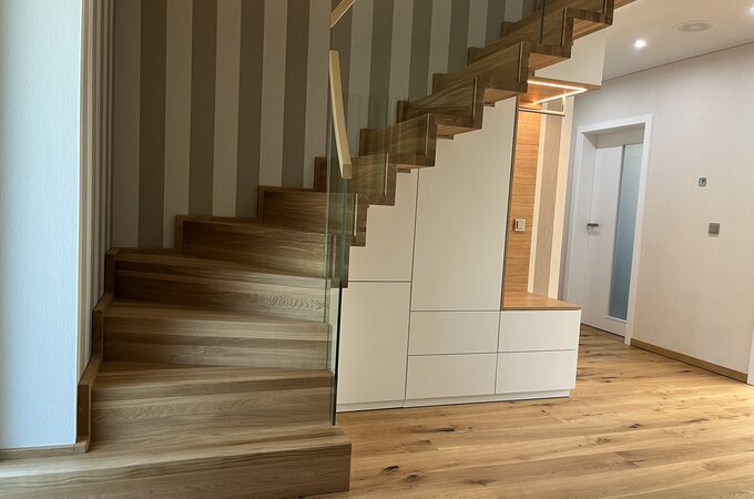Treppe Frontalansicht