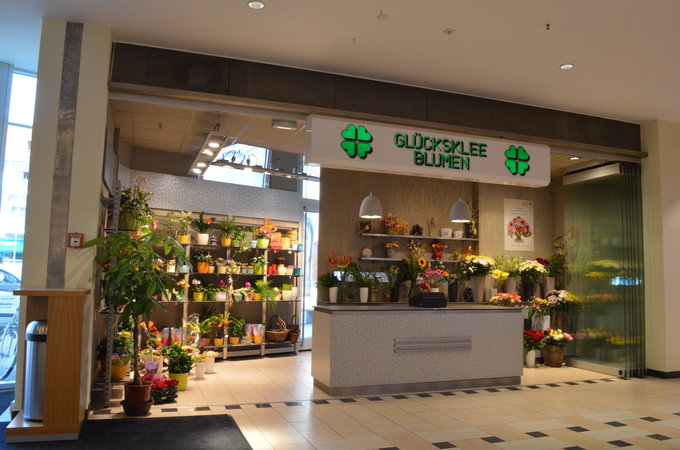 Tresen vom Blumenladen