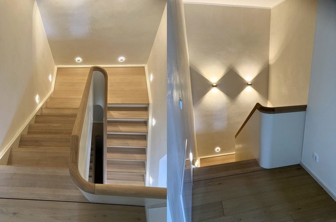 Treppe in Eiche