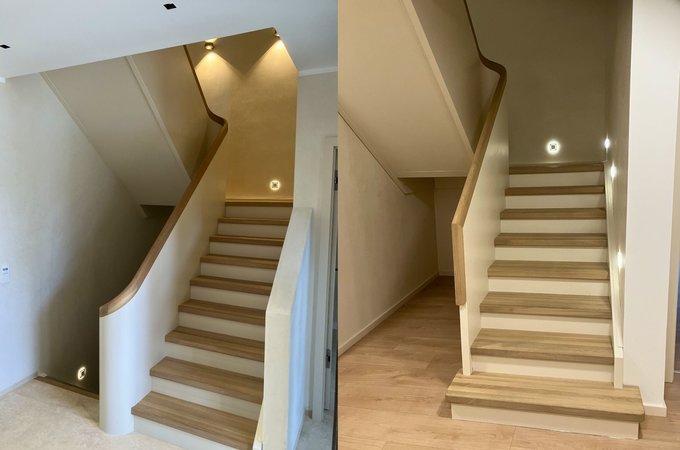 Treppe in Eiche
