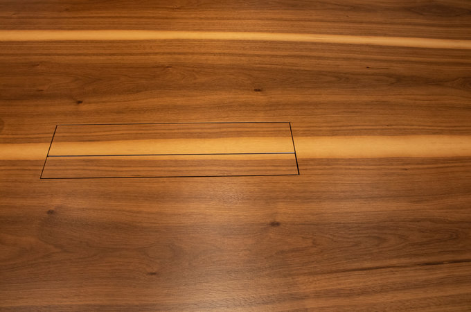 Detailaufnahme Konferenztisch 