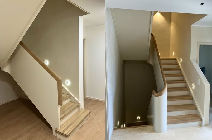 Treppe in Eiche