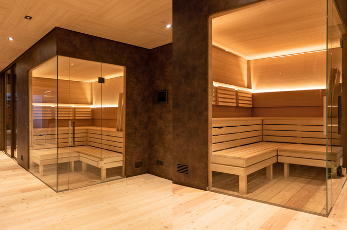 Sauna Außenansicht