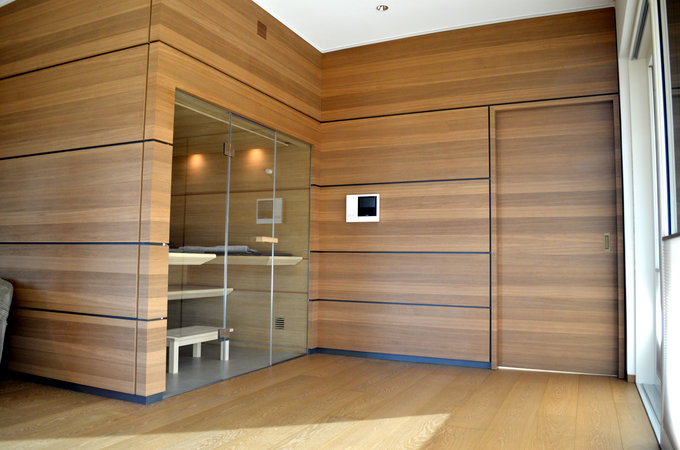 Sauna Außenansicht
