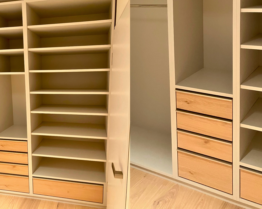 Begehbarer Kleiderschrank