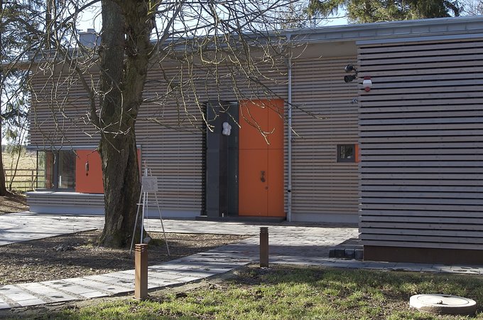 Holzfassade 
