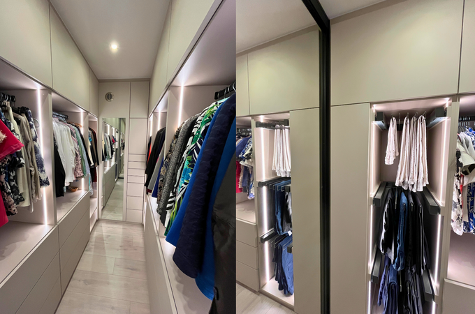 Begehbarer Kleiderschrank Schranksystem