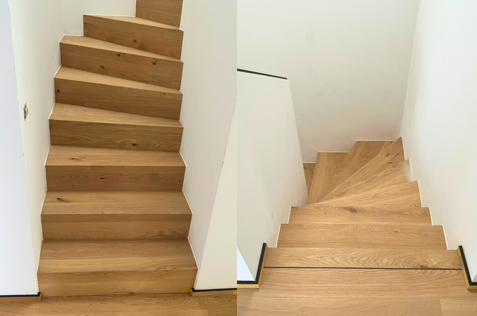 Parkett-Treppe