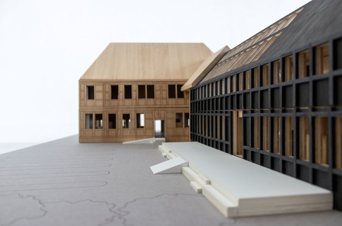 Modellbau Modellbau Westansicht