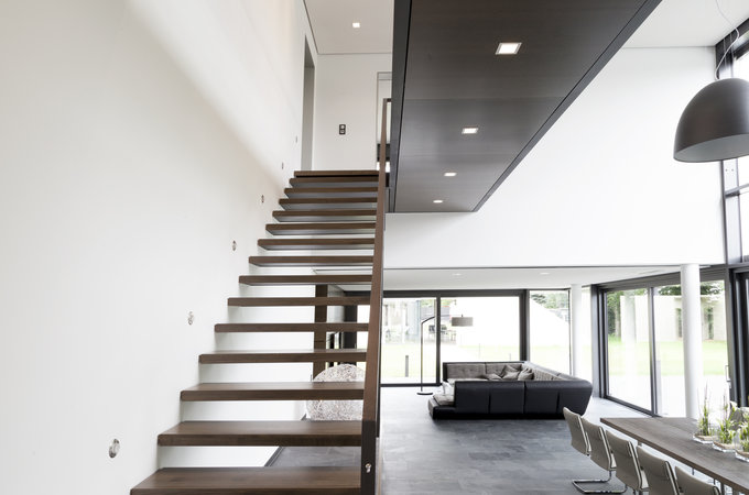 Treppe zur Galerie 