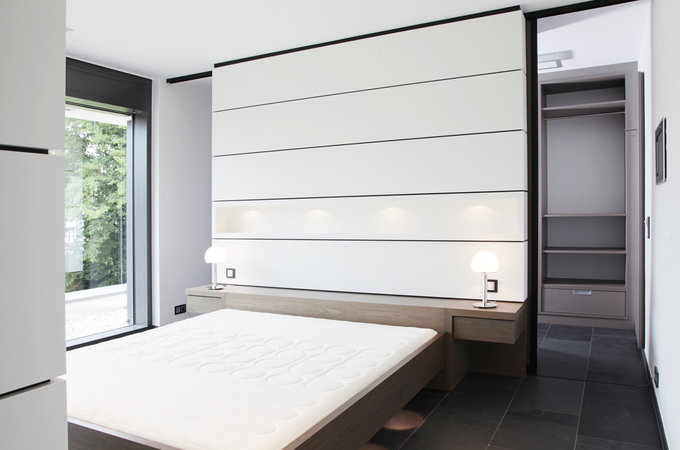 Schlafzimmer Schlafzimmer Rückwand Bett