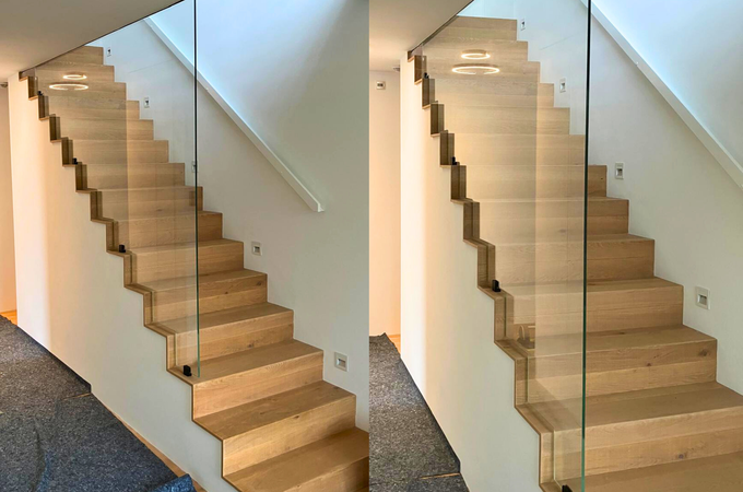 Parkett-Treppe