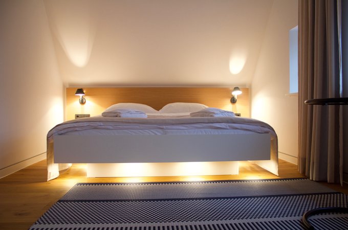 Schlafzimmer Schlafzimmer mit Beleuchtung