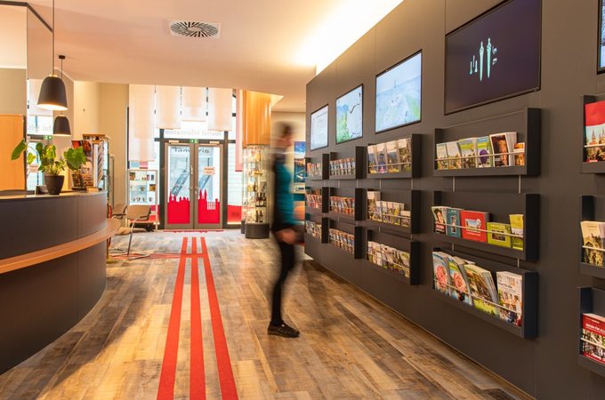 Touristeninformation Ladenansicht
